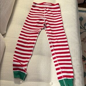 Hanna Andersson Striped Kids Christmas Pajamas pants size 8 (130cm)